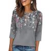 Floral Grey