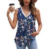 3-navy Blue Floral
