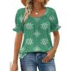 B - Mint Green Print