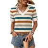 2-orange Green Striped