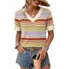 3-yellow Purple Striped