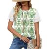 Green Ethnic Florals