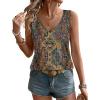 Orange Ethnic Floral