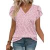 Floral Pink Dot