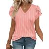 Floral Pink Stripes