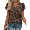 Leopard Print Dark Brown