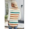 image:imageWIHOLL 34 Length Sleeve Womens Tops Lightweight Spring Outfits Plus Size Casual Summer TShirtsPrint 01