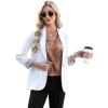 image:imageWIHOLL Womens Satin Summer Tops Cap Short Sleeve Blouses V Neck Shirts Business Casual Outfits Fashion Clothing 2026Red Boho