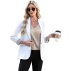 image:imageWIHOLL Womens Satin Summer Tops Cap Short Sleeve Blouses V Neck Shirts Business Casual Outfits Fashion Clothing 2026Striped Brown