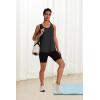 image:imageWIHOLL Womens Workout Tank Tops Sleeveless Athletic Racerback for Gym Yoga Running  Summer Fitness Tops Scoop Neck SXXL0black