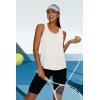 image:imageWIHOLL Womens Workout Tank Tops Sleeveless Athletic Racerback for Gym Yoga Running  Summer Fitness Tops Scoop Neck SXXL0white