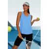 image:imageWIHOLL Womens Workout Tank Tops Sleeveless Athletic Racerback for Gym Yoga Running  Summer Fitness Tops Scoop Neck SXXLBlue