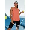image:imageWIHOLL Womens Workout Tank Tops Sleeveless Athletic Racerback for Gym Yoga Running  Summer Fitness Tops Scoop Neck SXXLOrange