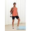 image:imageWIHOLL Womens Workout Tank Tops Sleeveless Athletic Racerback for Gym Yoga Running  Summer Fitness Tops Scoop Neck SXXLOrange