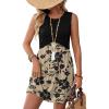 Floral Black Flowers