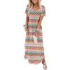 Floral Boho Striped