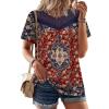Pattern Boho Red