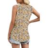 image:imageWIHOLL Womens Square Neck Tank Top0foral