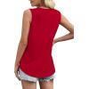 image:imageWIHOLL Womens Square Neck Tank Top3red