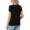 image:imageWIHOLL Womens Summer Cap Sleeve Crochet Tops Hollow Out Spring Sweaters Vacation Cruise Outfits Fashion Clothing 2026Ablack