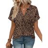 Dark Brown Leopard Print