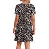 image:imageWIHOLL Boho Summer Dresses for Women Casual Loose T Shirt Dress with Pockets Beach Vacation Outfits S4XL06leopard Print