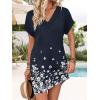 image:imageWIHOLL Dresses for Women 2026 Casual Summer Tshirt Dress Wedding Guest Dresses Fashion Beach Vacation ClothesNavy Floral