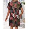 image:imageWIHOLL Dresses for Women 2026 Casual Summer Tshirt Dress Wedding Guest Dresses Fashion Beach Vacation ClothesPink Tropical Leaf