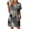 image:imageWIHOLL Dresses for Women 2026 Casual Summer Tshirt Dress Wedding Guest Dresses Fashion Beach Vacation ClothesPixel Patchwork