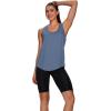 image:imageWIHOLL Workout Tops for Women Summer Athletic Tank Tops Sleeveless Shirts Beach Lightweight Gym ClothesBlue