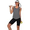 image:imageWIHOLL Workout Tops for Women Summer Athletic Tank Tops Sleeveless Shirts Beach Lightweight Gym ClothesGrey