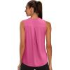image:imageWIHOLL Workout Tops for Women Summer Athletic Tank Tops Sleeveless Shirts Beach Lightweight Gym ClothesHot Pink