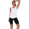 image:imageWIHOLL Workout Tops for Women Summer Athletic Tank Tops Sleeveless Shirts Beach Lightweight Gym ClothesWhite