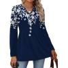 image:imageBoho Tops for Women Dressy Casual Blouses Plus Size Long Sleeve Shirts Teacher Outfits Fall Fashion Clothes L