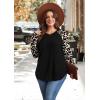 image:imageWIHOLL Long Sleeve Shirts for Women 2026 Fall Sweaters Lightweight Casual Tunic Tops Loose Fit Winter Clothing S2XL1print 1