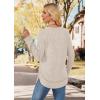 image:imageWIHOLL Long Sleeve Shirts for Women 2026 Fall Sweaters Lightweight Casual Tunic Tops Loose Fit Winter Clothing S2XL2apricot
