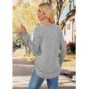 image:imageWIHOLL Long Sleeve Shirts for Women 2026 Fall Sweaters Lightweight Casual Tunic Tops Loose Fit Winter Clothing S2XL2grey