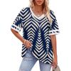 Navy Print