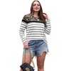 image:imageWIHOLL Long Sleeve Shirts for Women Stripe Tops Fall Fashion Outfits 2026  Womens TopsFall ClothesT shirtClothingTrendyTeacherSchoolCuteCozyDressyBohoWinterCowboy ChicBusiness CasualLeopard