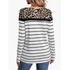 image:imageWIHOLL Long Sleeve Shirts for Women Stripe Tops Fall Fashion Outfits 2026  Womens TopsFall ClothesT shirtClothingTrendyTeacherSchoolCuteCozyDressyBohoWinterCowboy ChicBusiness CasualLeopard