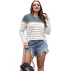 image:imageWIHOLL Long Sleeve Shirts for Women Stripe Tops Fall Fashion Outfits 2026  Womens TopsFall ClothesT shirtClothingTrendyTeacherSchoolCuteCozyDressyBohoWinterCowboy ChicBusiness CasualLight Blue