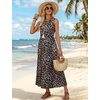 image:imageWIHOLL Summer Dresses Babydoll Maxi Dress Empire Waist Beach Vacation Sundresses 2026 with PocketsClassic Leopard