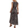 image:imageWIHOLL Summer Dresses Babydoll Maxi Dress Empire Waist Beach Vacation Sundresses 2026 with PocketsClassic Leopard