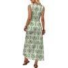image:imageWIHOLL Summer Dresses Babydoll Maxi Dress Empire Waist Beach Vacation Sundresses 2026 with PocketsFloral Green