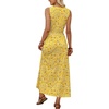image:imageWIHOLL Summer Dresses Babydoll Maxi Dress Empire Waist Beach Vacation Sundresses 2026 with PocketsFloral Yellow