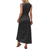 image:imageWIHOLL Summer Dresses Babydoll Maxi Dress Empire Waist Beach Vacation Sundresses 2026 with PocketsPolka Dot