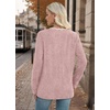 image:imageWIHOLL Womens Long Sleeve Shirts Lightweight Tunic Fall Top Sweaters 2026  Cute Scallop Neck Sweater Dressy Casual Soft05pink