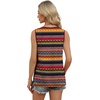 image:imageWIHOLL Womens Tank Tops Loose Casual Summer Tops Eyelet V Neck Basic Sleeveless Shirts Trendy 2026Boho Stripe