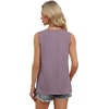 image:imageWIHOLL Womens Tank Tops Loose Casual Summer Tops Eyelet V Neck Basic Sleeveless Shirts Trendy 2026Purple