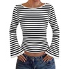 Striped Black and White